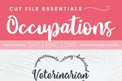 Veterinarian svg, vet svg with paw print - cute pawprint svg Product Image 5
