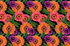 12 Seamless colorful FLOWER patterns bundle. Digital Paper Product Image 13