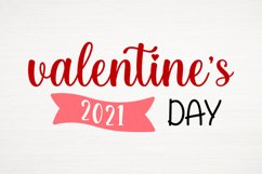 Happy Valentines Day SVG, Valentines Day Svg,Valentines 2021 Product Image 1