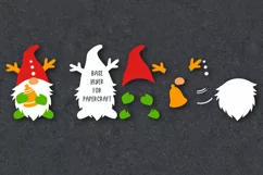 Gnome svg cut files Christmas gnomes png Christmas svg files Product Image 3