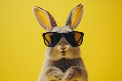 Cool bunny with glasses Product Image 1