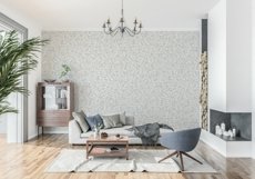 Wall mockup - Wallpaper mockup - Living room scene Product Image 9