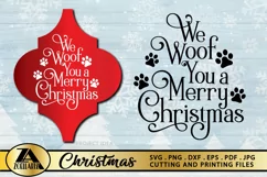 Christmas Ornament SVG PNG EPS DXF Animal Ornaments SVG Product Image 2