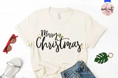 Merry Christmas - SVG EPS DXF PNG Cutting Files Product Image 2