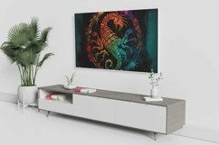 Samsung Frame Tv Art, Zodiac Sign Scorpio Set of 4 Product Image 7