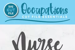 Nurse svg - a nurse svg squad file for crafters Product Image 2