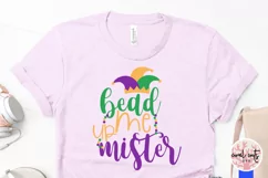 Bead Me Up Mister - Mardi Gras SVG EPS DXF PNG Product Image 3