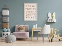 Watercolor nursery alphabet print -INSTANT DOWNLOAD Product Image 4