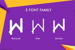 Web Font Wolca Display Font Trio Product Image 4