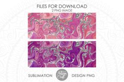 Sublimation mug template, fluid art, chunky glitter Product Image 5