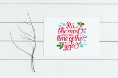 The most wonderful time of the year SVG DXF EPS PNG Product Image 3