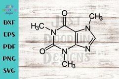 Caffeine Molecule Product Image 1