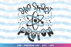 Science svg one smart proton svg Product Image 1