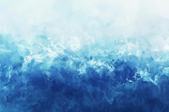 Blue Watercolor Background Wallpaper Product Image 1