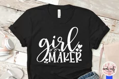 Girl maker - Mother SVG EPS DXF PNG Cutting File Product Image 3