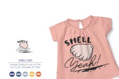 Shell Yeah SVG | Summer SVG | Beach SVG Product Image 1