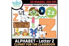 Big Alphabet Letter Clipart Bundle - Lime and Kiwi Designs Product Image 26