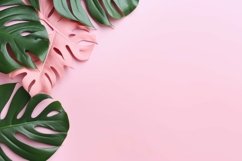 Monstera Leaves Background Wallpaper Product Image 1