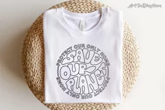 Save our planet Svg, Earth Day Svg, Protect our only home Product Image 2