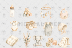 Boho Baby Toys Clipart Product Image 3