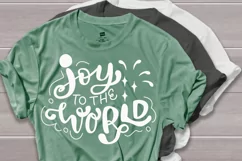 Joy to the world svg, Merry christmas svg, Christmas svg Product Image 2