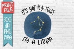 Zodiac Libra Sublimation Design Product Image 1