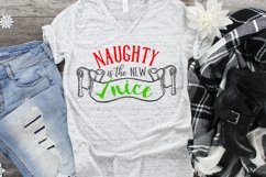 Naughty is the New Nice SVG DXF PNG Product Image 1