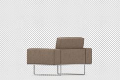 Isometric Arm Chair 3D isolated render Product Image 1