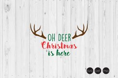 Oh Deer Chritsmas Is Here SVG Product Image 1