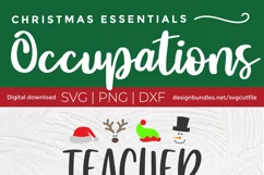 Christmas Teacher svg - Teacher Christmas svg-Christmas Crew Product Image 6