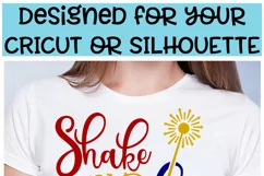Shake your Sparkler - A 4th of July Cricut Cut File Product Image 2