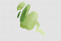 Orange-red Fuchsia watercolor png Product Image 11