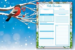 Monthly Planner, Hello December, Monthly Organizer, 50OFF Product Image 1
