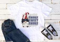 Gnome Sublimation Gnome Sweet Gnome America PNG Product Image 4