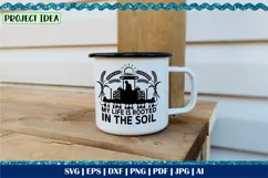 My life is rooted in the soil W | Farming | Tractor | Wheat Product Image 3
