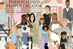Family Creator, Family People, Cartoons, Characters, Product Image 1