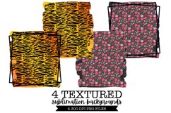 4 Textured Backgrounds - Sublimation Background Product Image 1