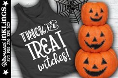 Trick Or Treat Witches-Halloween SVG Product Image 1
