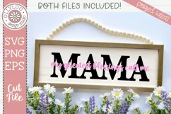 My Greatest Blessings Call Me Mama | Mother’s Day SVG Product Image 1