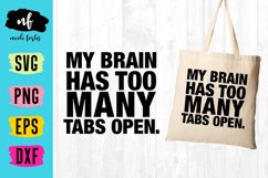 Tote Bag Quote SVG Product Image 1