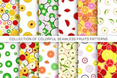 Set of colorful fruits patterns Product Image 1