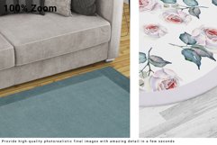 3 Types of Carpets & Floor in Living Room Mockup Set Product Image 10
