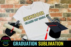 Senior Class of 2021 Sublimation- Graduation Sublimation PNG Product Image 1