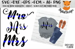 Police Wife SVG - Silhouette - Cricut - Scan N Cut Product Image 1