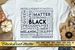 Black Lives Matter SVG PNG EPS DXF for Cutting and Printing Product Image 1