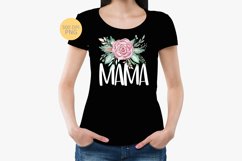 Floral Mama sublimation design Product Image 4