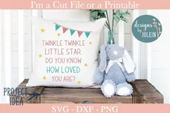 Twinkle Twinkle SVG, PNG, DXF Product Image 1