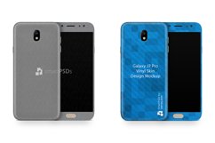 Samsung Galaxy J7 Pro Vinyl Skin Design Mockup 2017 Product Image 2