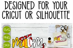 Baseball Softball Mom - A Camo Layered Sports SVG Product Image 2