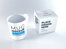 Realistic Mug Packaging Mockup Template Bundle Vol 1 Product Image 5